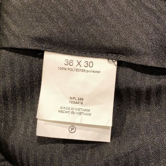 JM Haggar Gray suit Pant Size 38 NWT - Picture 5 of 6